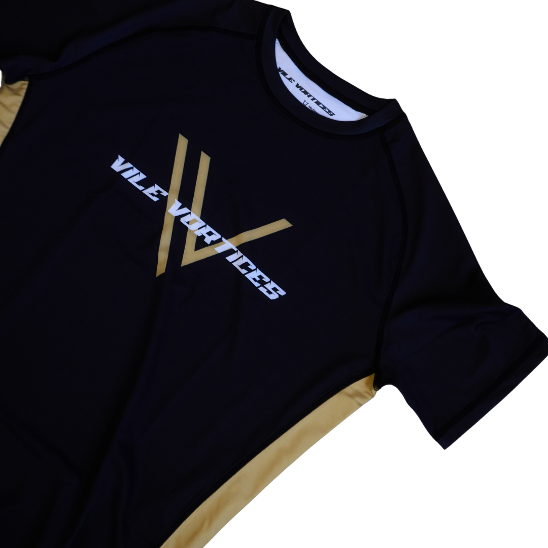 Black & Gold Rashguard