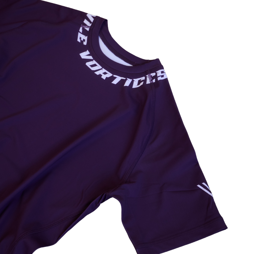 Purple Curve Rashguard