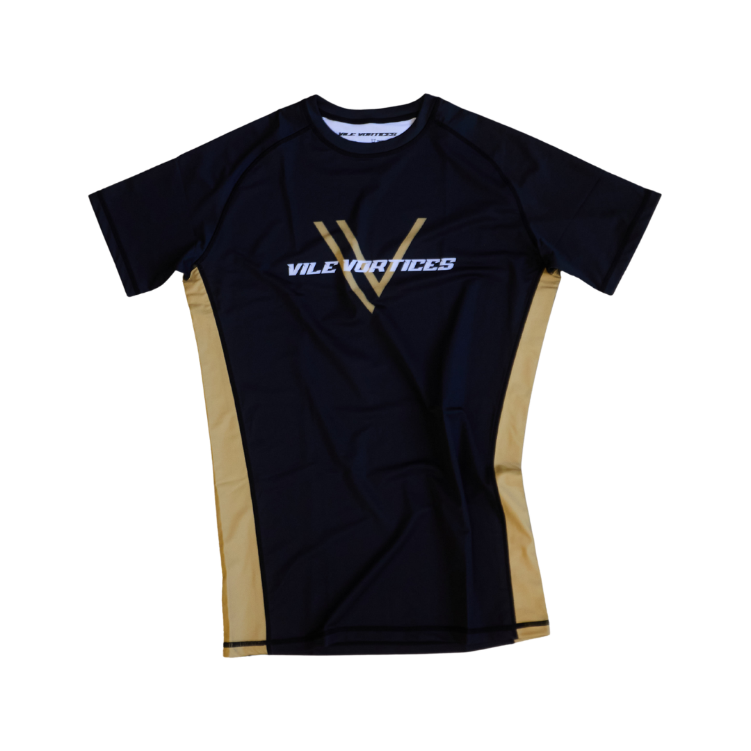 Black & Gold Rashguard