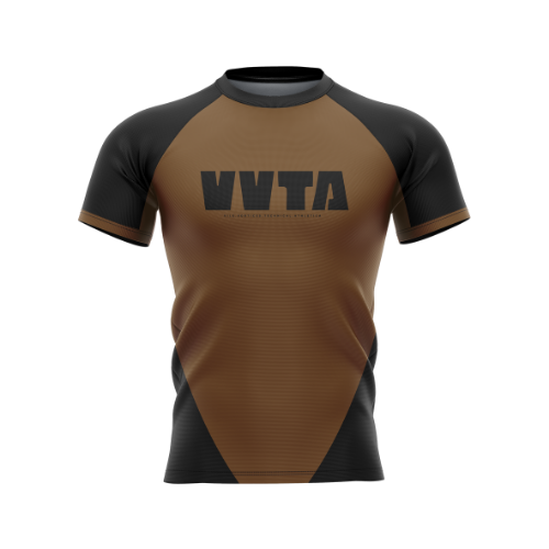 Adult Graded Brown Rashguard
