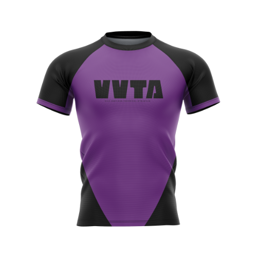 Adult Graded Purple Rashguard