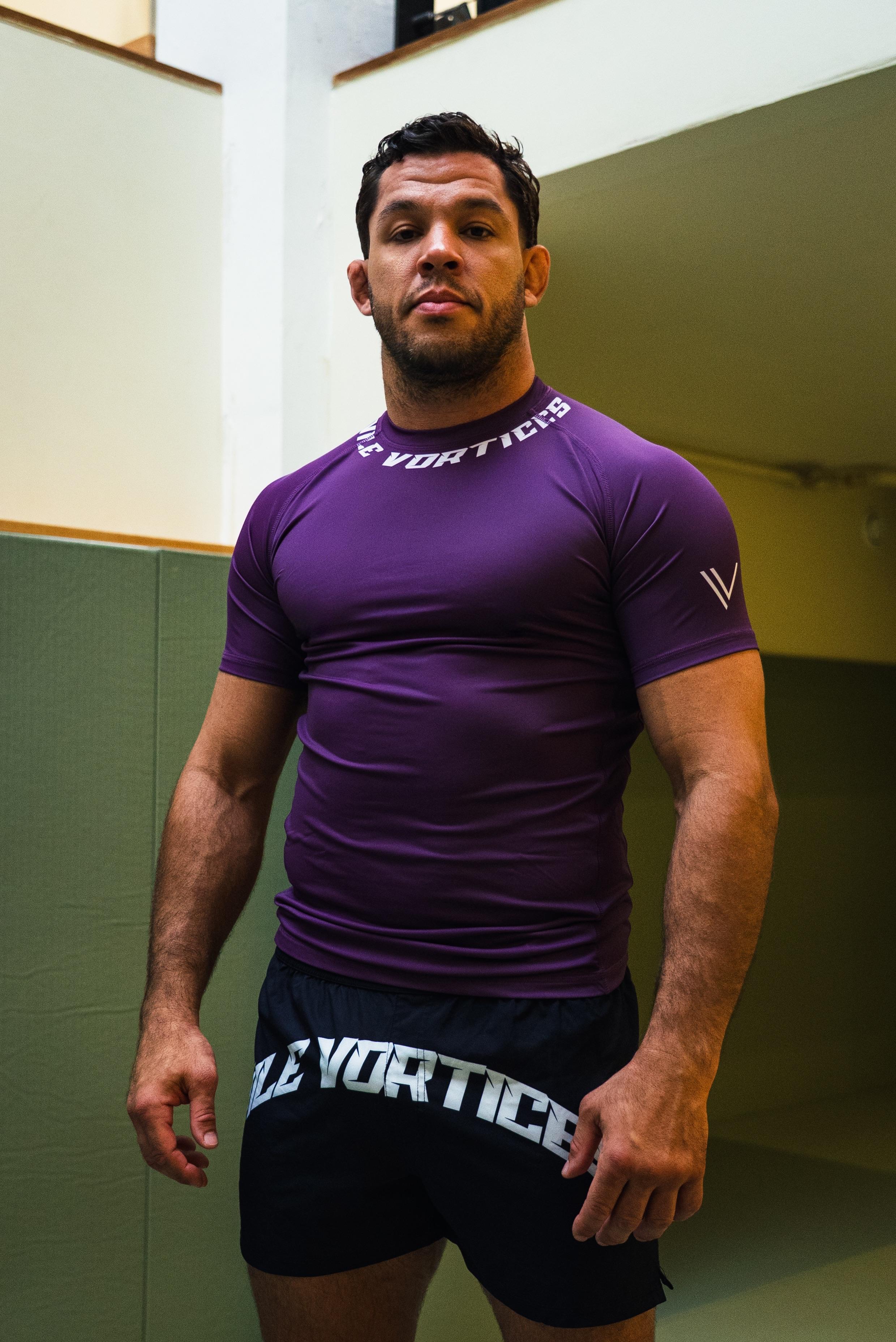 Purple Curve Rashguard