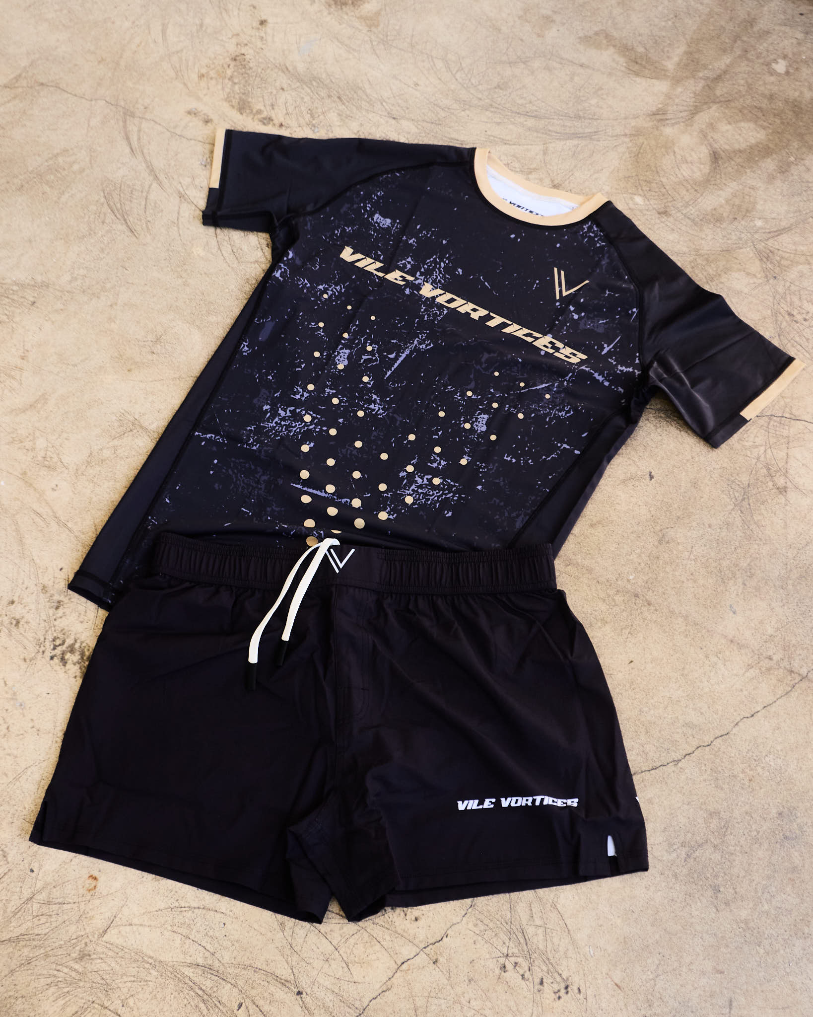 Black Grapple Shorts