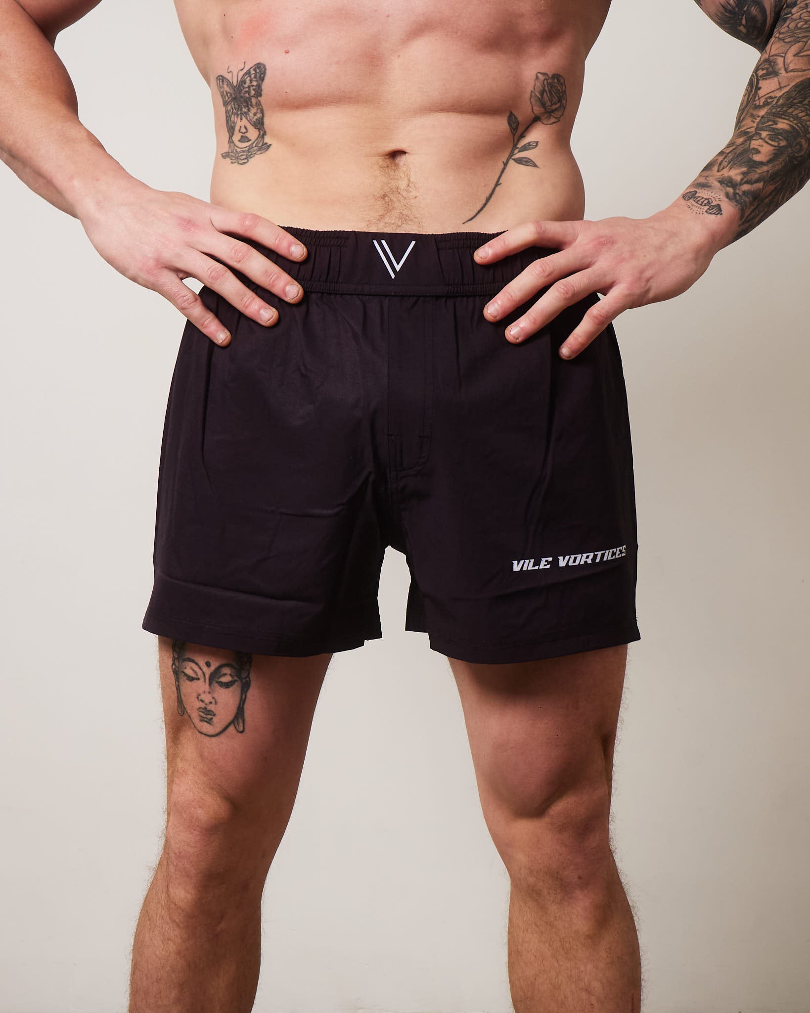 Black Grapple Shorts