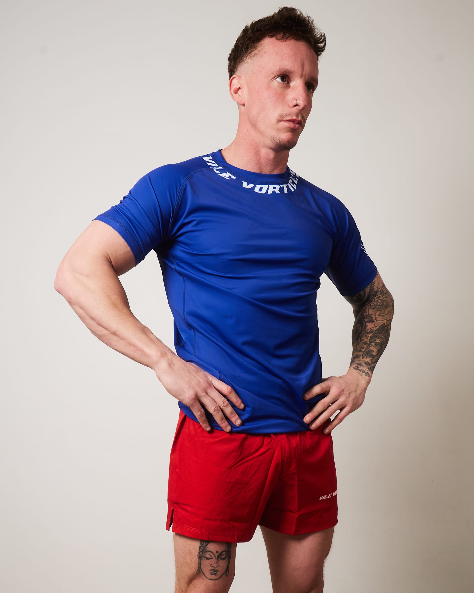 Crimson Grapple Shorts