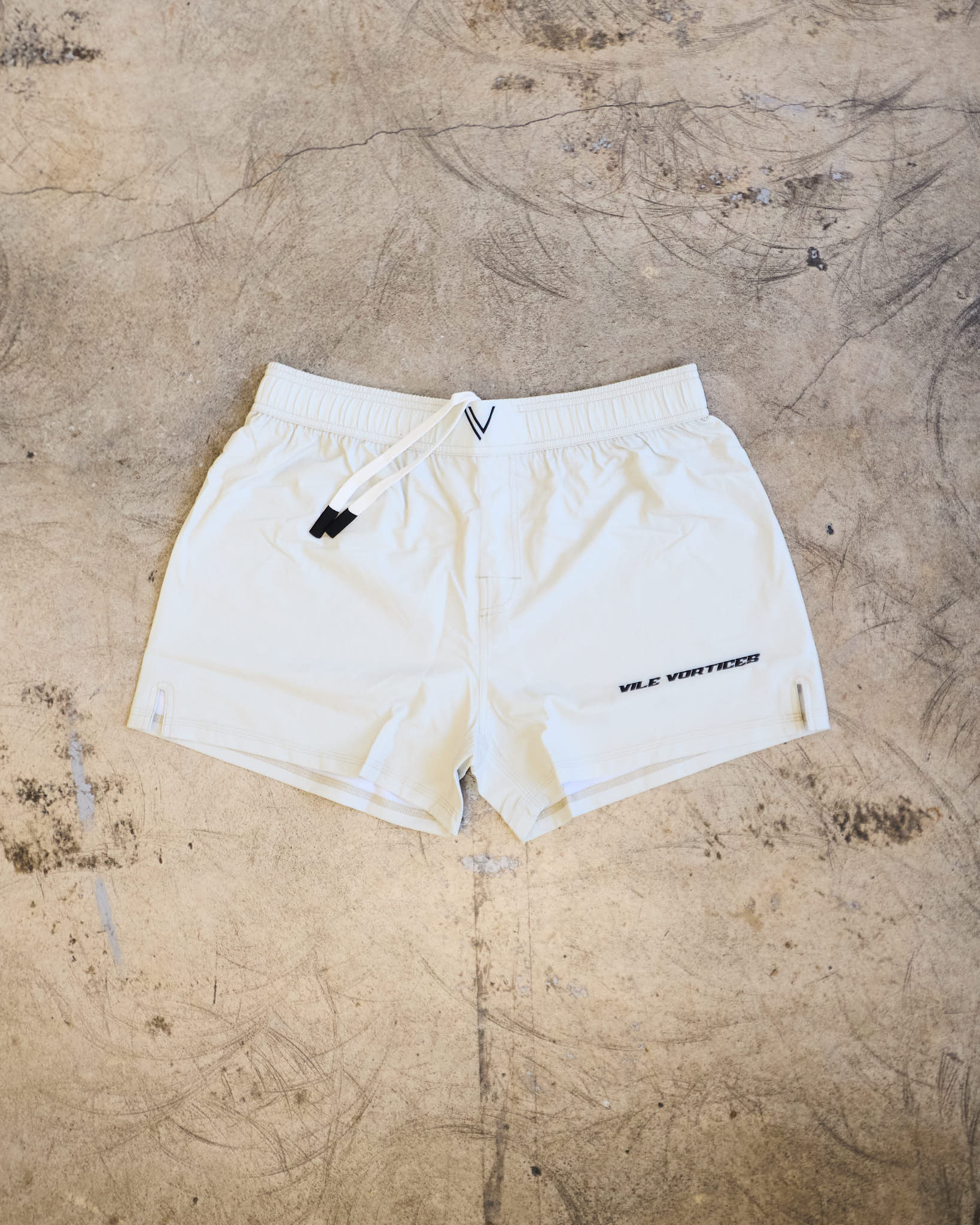 Beige Grapple Shorts Ultra Light Weight