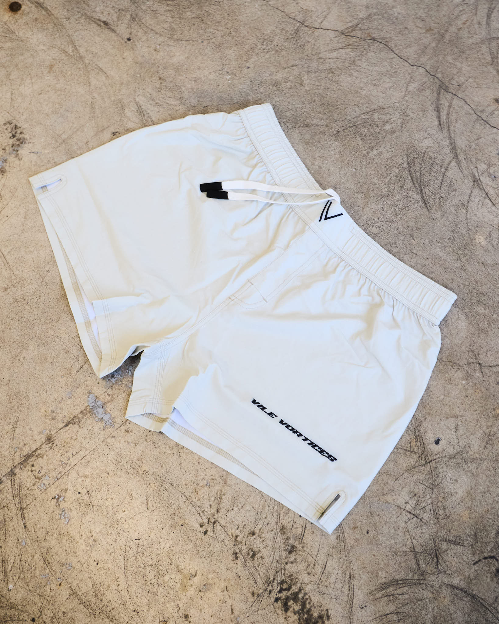 Beige Grapple Shorts Ultra Light Weight