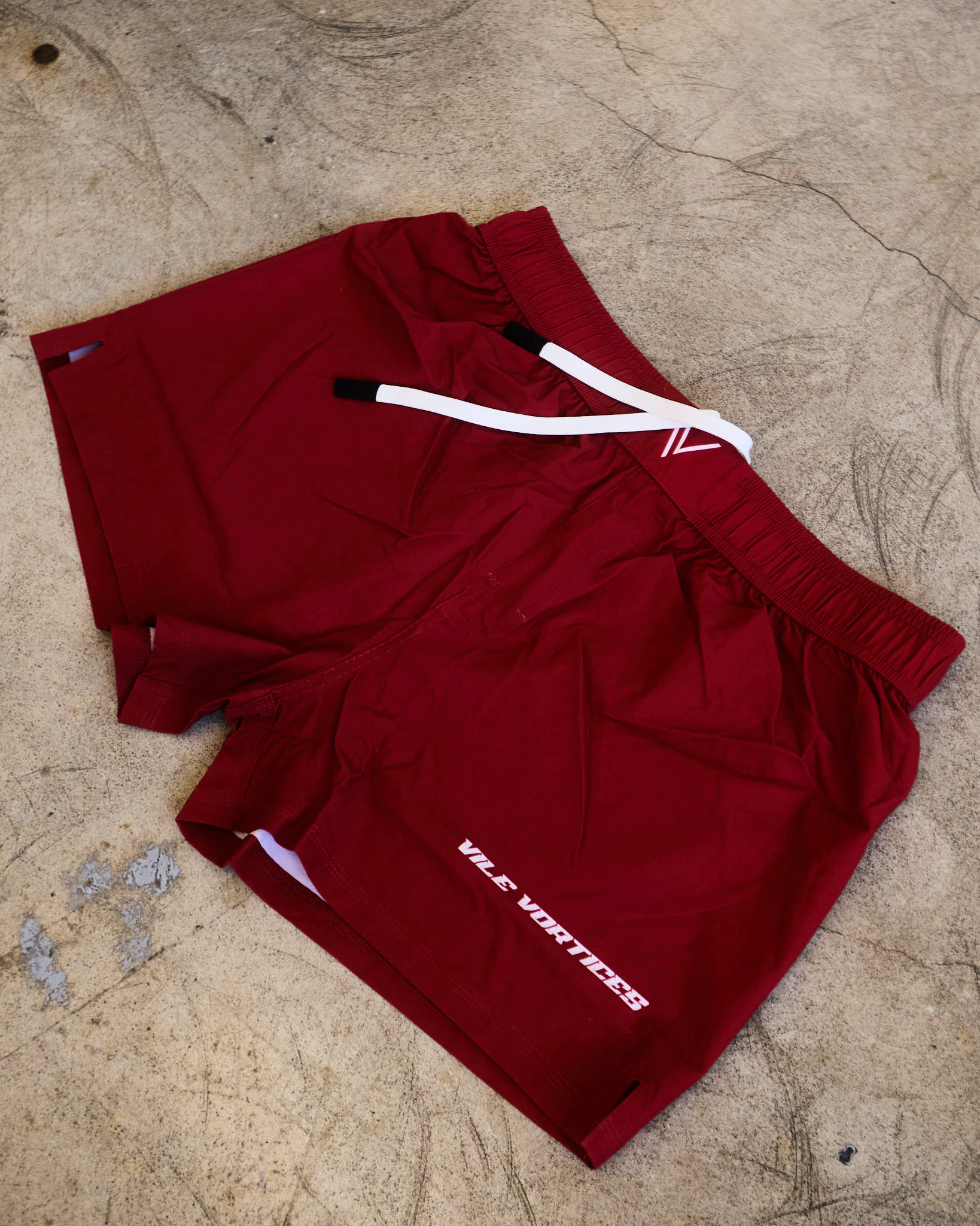 Crimson Grapple Shorts