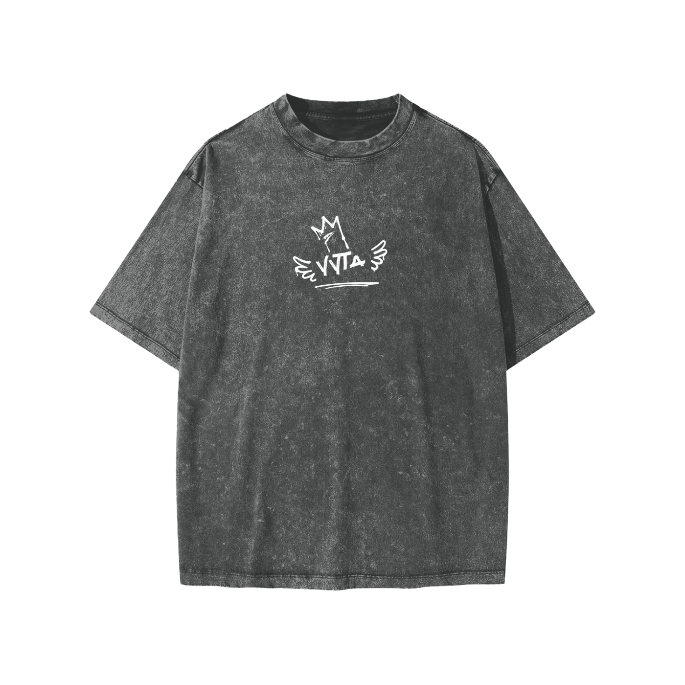 Kids Washed Grey T-Shirt