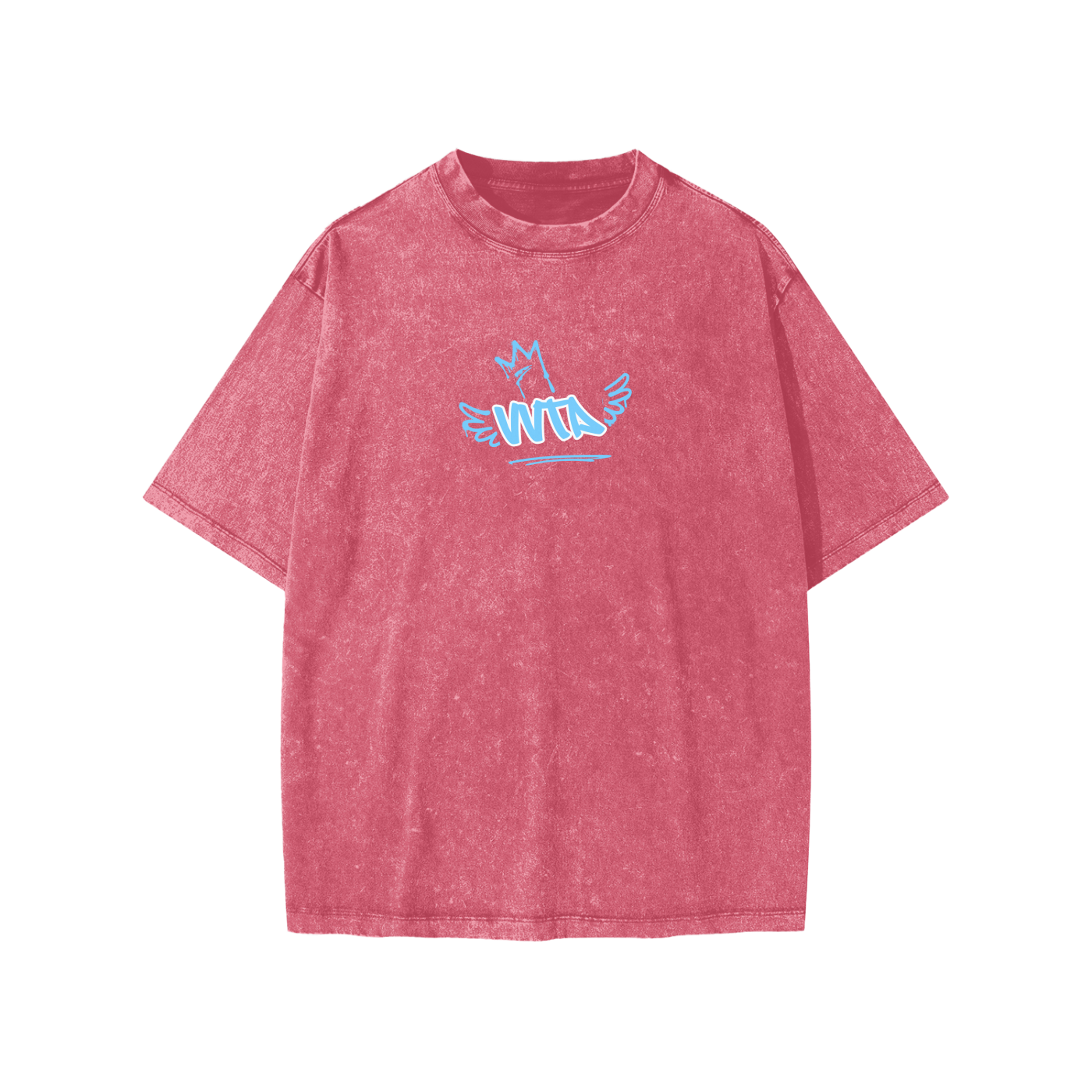 Kids Washed Pink/Cherry T-Shirt