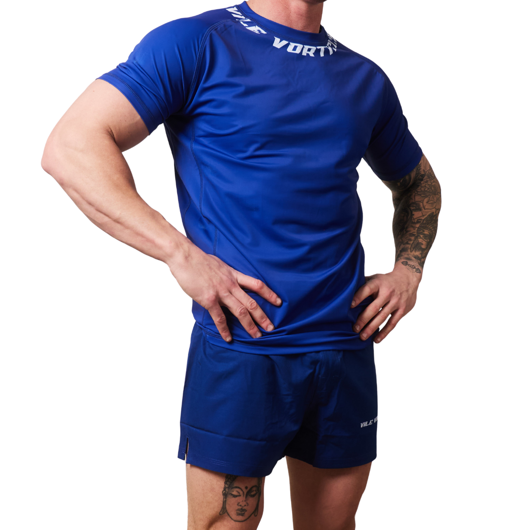 Blue Curve Rashguard