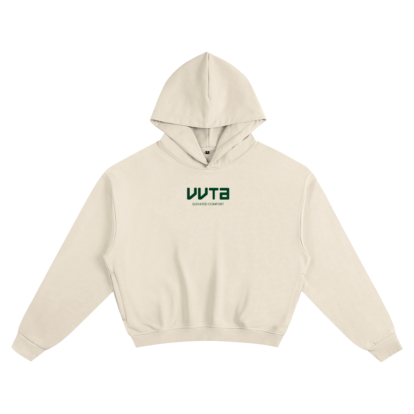 Unisex Cotton Cropped Hoodie