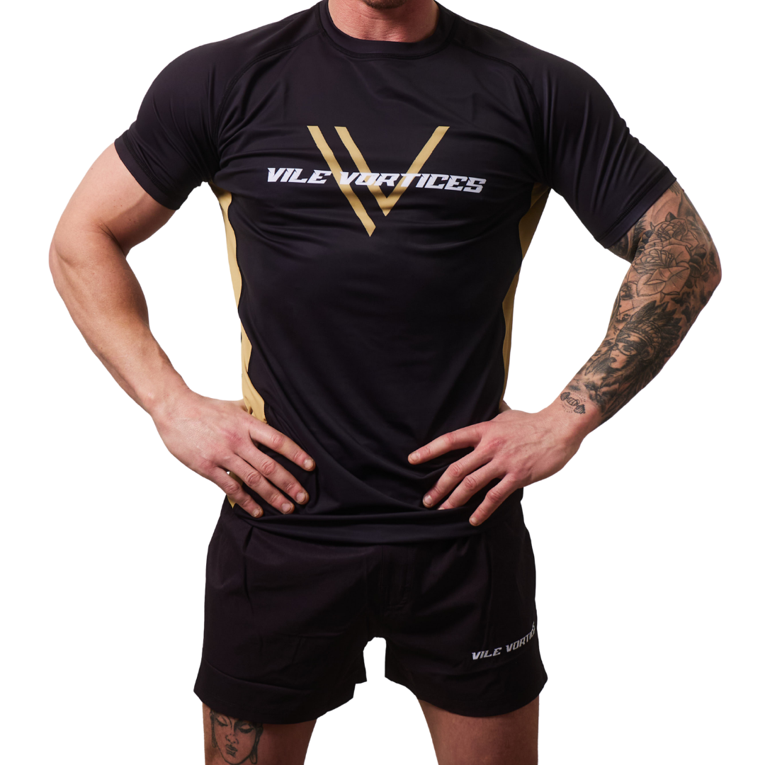 Black & Gold Rashguard
