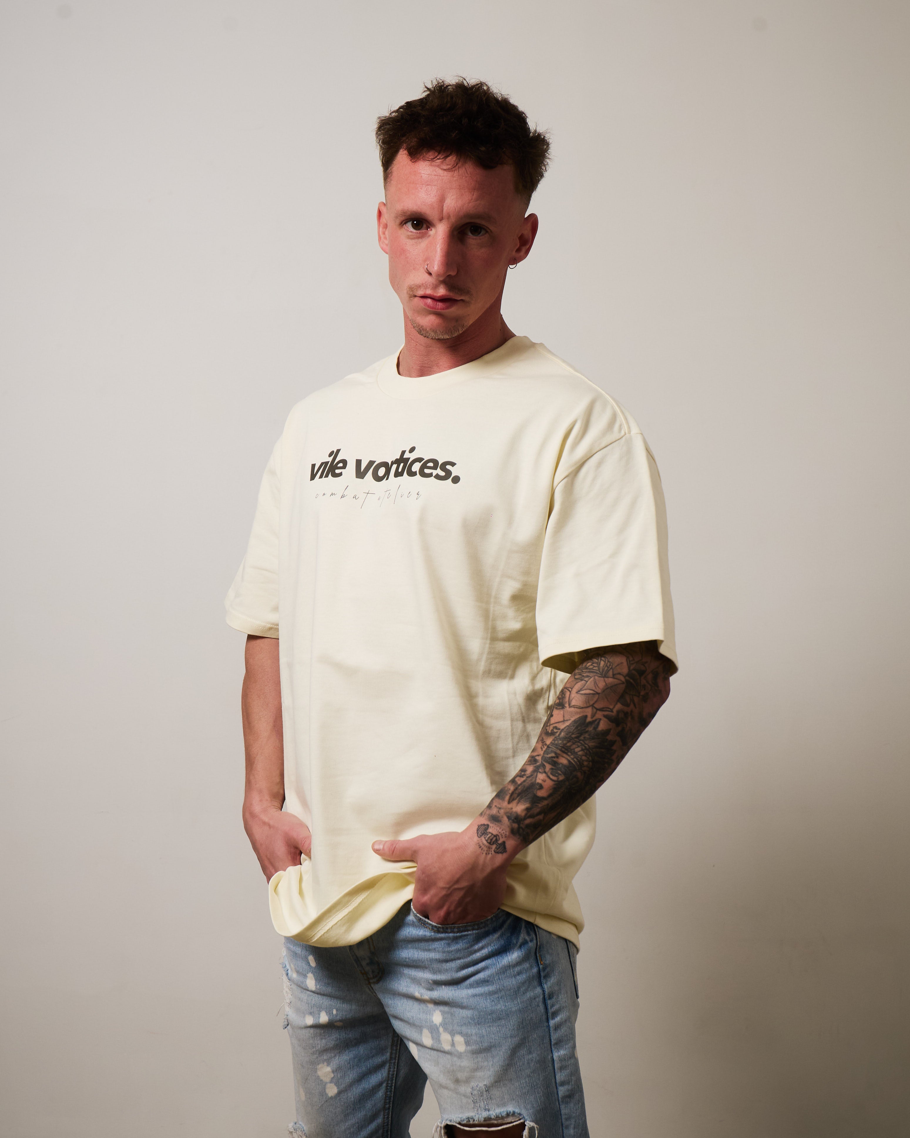 Vile Vortices  Heavy Box Tee "Pre Order Now"
