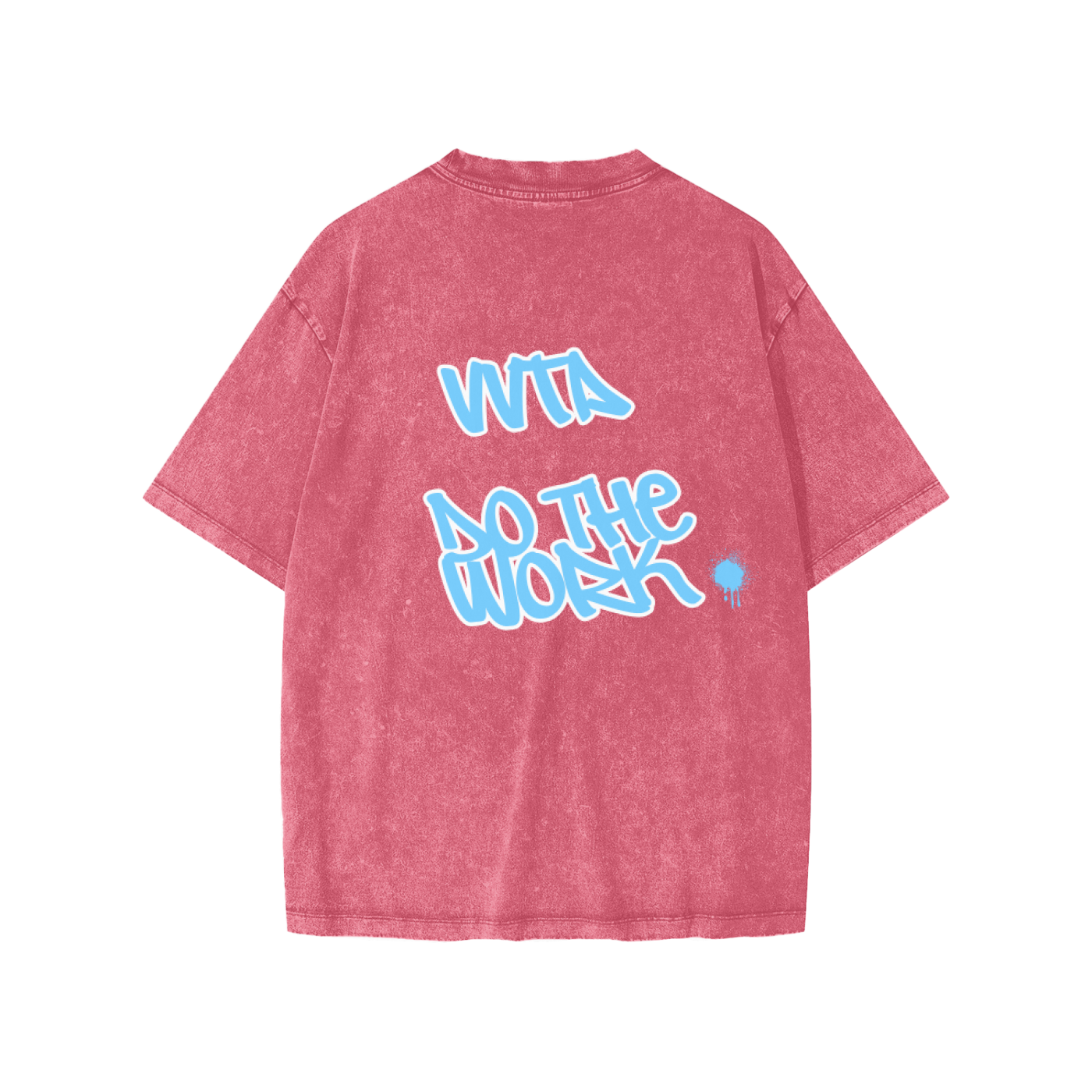 Kids Washed Pink/Cherry T-Shirt